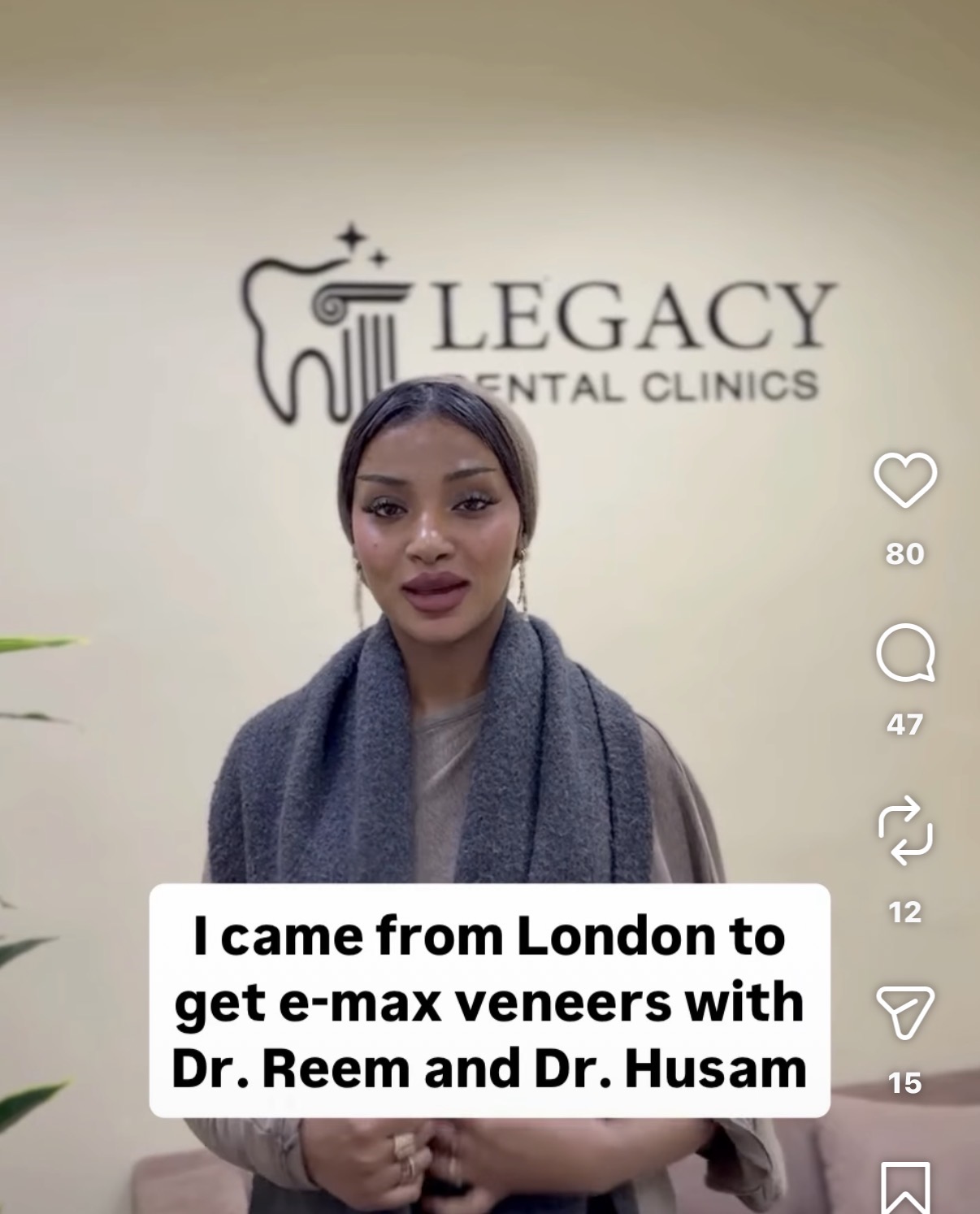 From London to Legacy Dental Clinics for Emax veneers